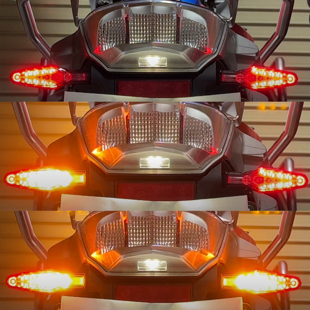 Sos Light Strobe - LED Indicatori di direzione Freno Posteriore
