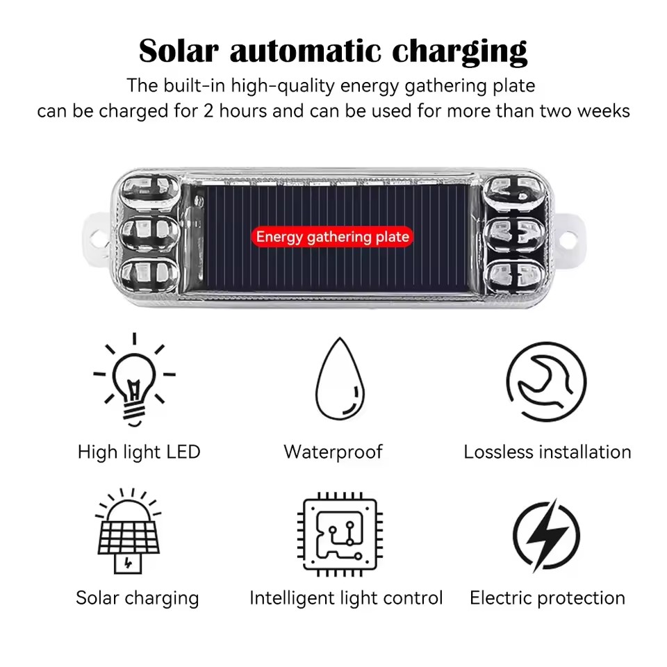 Auto e moto ad energia solare, - Sos Light Strobe recensione e prezzo