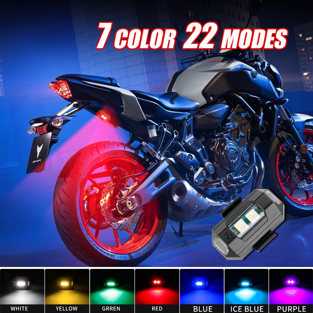 1PC 7 colori Mini USB di ricar - Sos Light Strobe recensione e prezzo